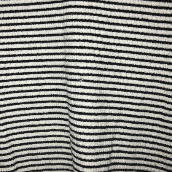 Striped Black & White Tee - Picture 2 of 4